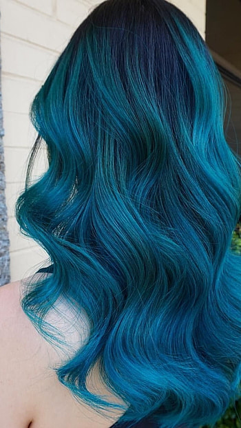 Teal Colour, Blue Teal Colour HD phone wallpaper