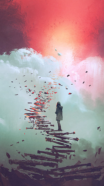 woman, artistic HD phone wallpaper