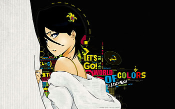 Rukia, bleach, kuchiki HD wallpaper