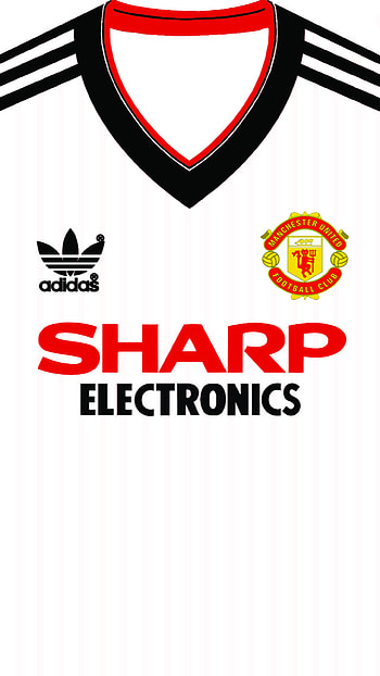 Manchester United Away kit 1982 5 5s 6 HD phone wallpaper