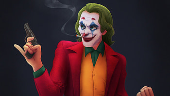 Joker Gun , joker-movie, joker, superheroes, supervillain HD wallpaper