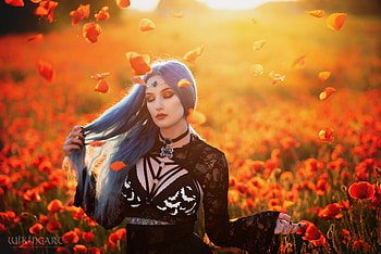 ღ, Flowers, Style, Nature, Girl HD wallpaper