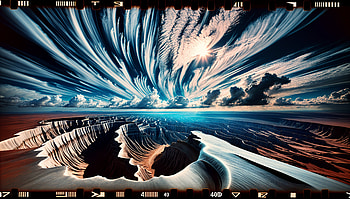 Dynamic Cloudscape - Ultra, cloud, landscape, sky, ocean, Abstract HD wallpaper