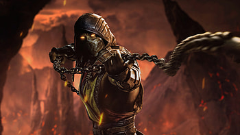 Mortal Kombat Scorpion , scorpion, mortal-kombat, games, artstation HD wallpaper