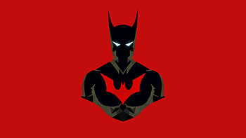 Batman Beyond Minimalism , batman, superheroes, artwork, artist, minimalism, behance HD wallpaper