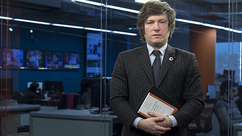 Elegant Professional in Office -, Celebrity, Javier Milei HD wallpaper