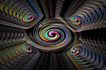 RAINBOW VORTEX, CREATION, COLOURS, RAINBOW, VORTEX HD wallpaper