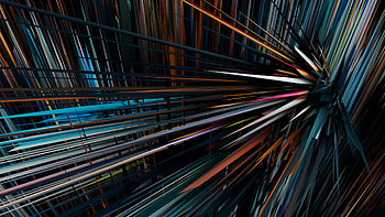 Sharp 3d Comet Digital Art Abstract, 3d, abstract, digital-art, shapes, deviantart HD wallpaper