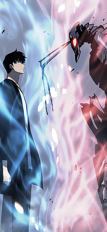 Sung Jin-Woo’s Epic Clash | Solo Leveling , Sung Jin-Woo, Anime, Solo Leveling, Beru (Solo Leveling) HD phone wallpaper