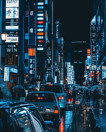 Traffic jams, blue, car HD phone wallpaper