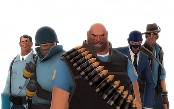 Team Blu, video games, valve, team fortress, team fortress 2 HD wallpaper