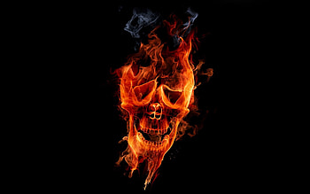 Abstract, Art, Fire, Death HD wallpaper