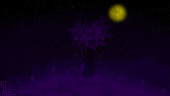 Linux Mint, Linux, Technology, Purple, Tree HD wallpaper