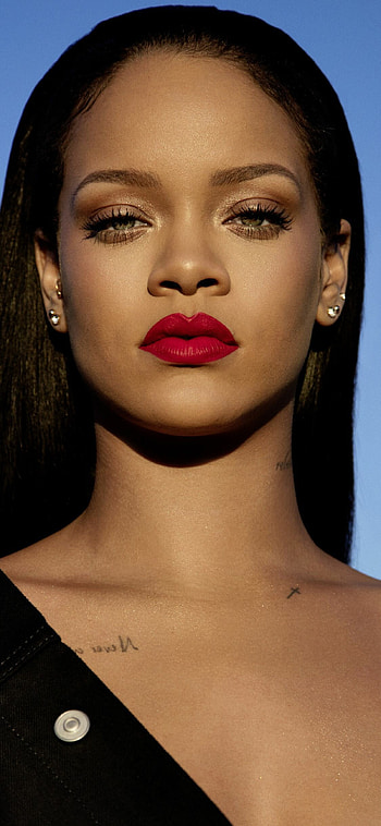 Rihanna, Face, Backgrounds, Top HD phone wallpaper