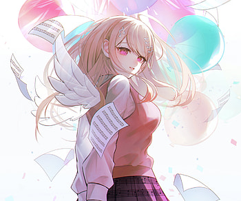 Kaede Akamatsu, Kaede Akamatsu, video game, Danganronpa V3: Killing Harmony HD wallpaper