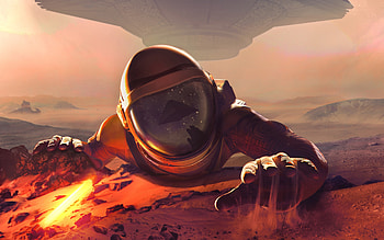 Astronaut, Downward Spiral: Horus Station, video game HD wallpaper