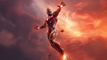 Flying High The Iconic Iron Man, iron-man, superheroes, artwork, art, digital-art, ai HD wallpaper