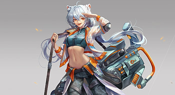 Anime Original, credit, Anime, art, original HD wallpaper