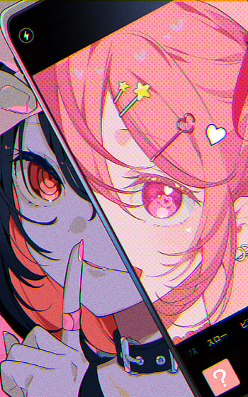 Dual Worlds: Vibrant Anime Girl , Anime, girl, anime girl HD phone wallpaper