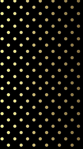 Golden elegance, Polka dot pattern, Chic and stylish, Modern design HD phone wallpaper