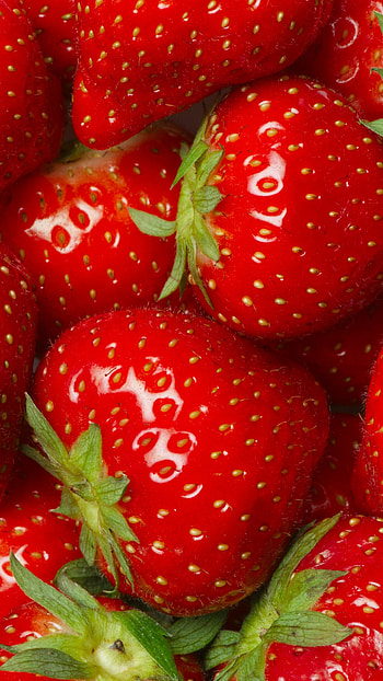 Strawberry sweetness, Red and juicy, Summertime treat, Berrylicious HD phone wallpaper