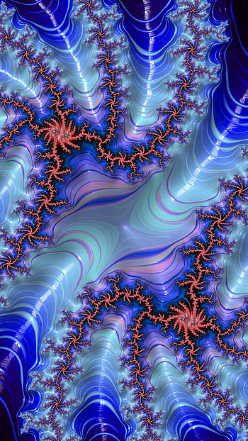 Fractal Art Trippy Psychedelic Background for Smart, Abstract, fractal HD phone wallpaper