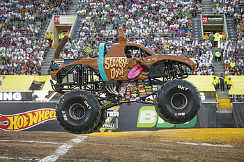 Scooby-Doo, Monster Trucks HD wallpaper