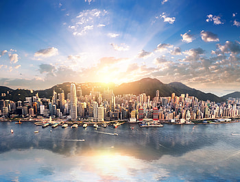 Hong Kong, cityscape, buildings HD wallpaper