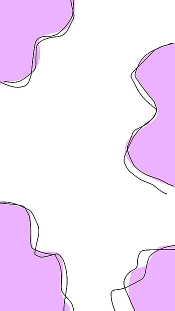 Aesthetic cow print, purple HD phone wallpaper