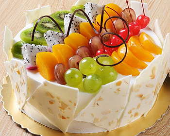 Fruit delight, healthy, mango, grapes, kiwi, fruits, food HD wallpaper