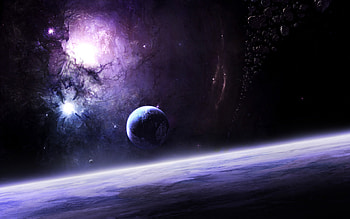 Dark Space Background HD wallpaper
