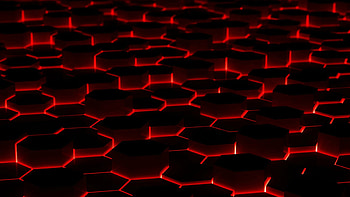 Glowing, Honeycombs HD wallpaper