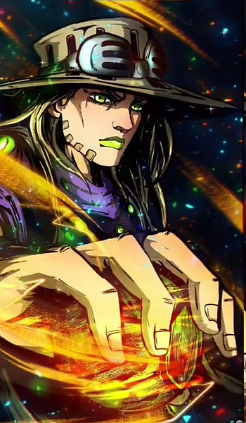 Gyro zeppeli, art, black hair HD phone wallpaper