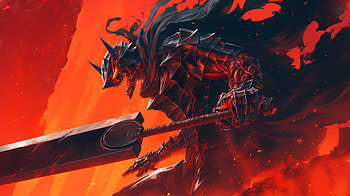 Berserk Anime Guts in Armor, Anime, Berserk, Guts (Berserk), armor HD wallpaper