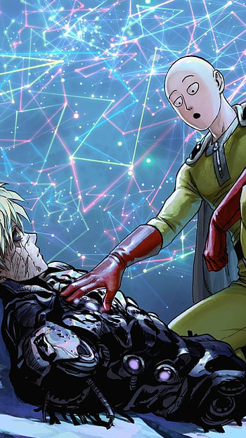 Saitama manga, one_punch_man, cyborg, genos HD phone wallpaper