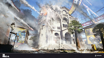 The Finals Video Game - Explosive Action Scene, video game, The Finals HD wallpaper