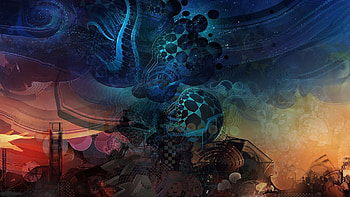 Abstract, Fantasy, Shine, Light, Pattern, Imagination HD wallpaper