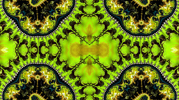 Trippy Psychedelic Fractal, trippy, psychedelic, aesthetic, green, Abstract, fractal, abstract green HD wallpaper