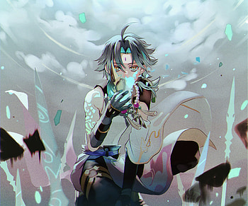 Anime, Genshin Impact, online game, character Xiao HD wallpaper