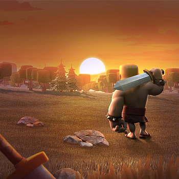 Barbarians Clash Of Clans, barbarian, clash-of-clans, supercell, games HD phone wallpaper