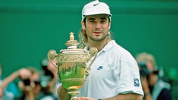 Wimbledon 1992, Andre Agassi HD wallpaper