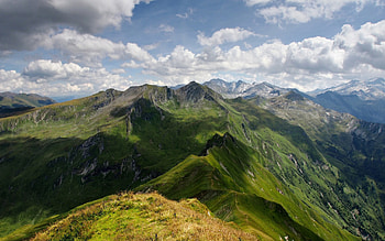 Magical Alps in Summer, Alps, Nature, Mountains, Scenic HD wallpaper