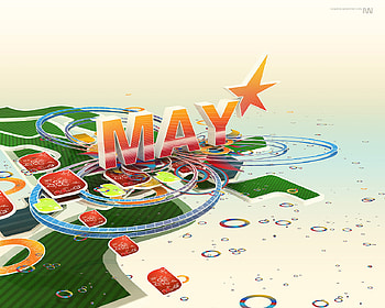 May, 3d HD wallpaper
