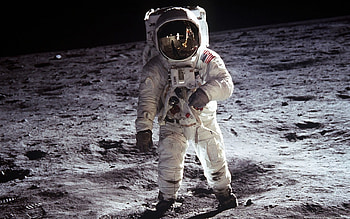 Mr Strong, in, first, moon, man, armstrong, walk HD wallpaper