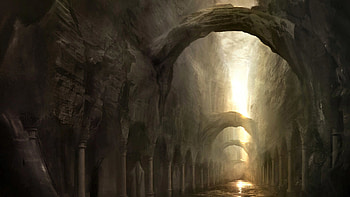 High resolution gothic / dark art of Fantasy Places (ID: HD wallpaper