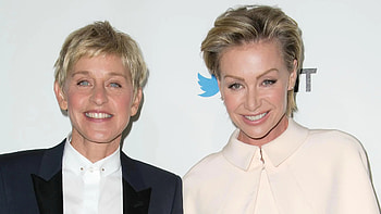 Ellen DeGeneres, Portia de Rossi, Pregnancy rumors HD wallpaper