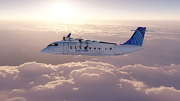 Mesa Airlines, United Airlines, Turboprops, Electric aircraft HD wallpaper