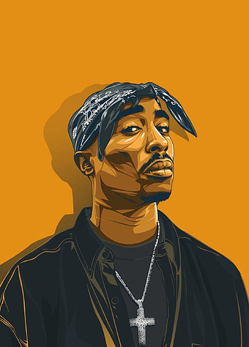 Credit to original creators. XS Max. Tupac art, Hip hop artwork, Tupac, Hip Hop Cartoon HD phone wallpaper