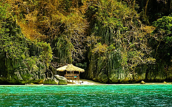 Ultimate paradise, Palawan beauty, delight, Tropical fantasy HD wallpaper