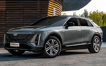 Cadillac Lyriq, 2023, front view, exterior, All-Electric SUV, new gray Lyriq, american cars, electric cars, Cadillac HD wallpaper